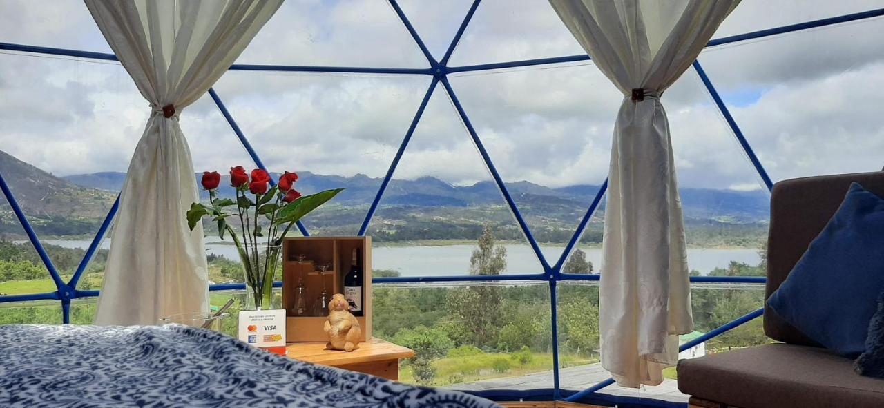 Glamping Blue Hotel Guatavita Esterno foto