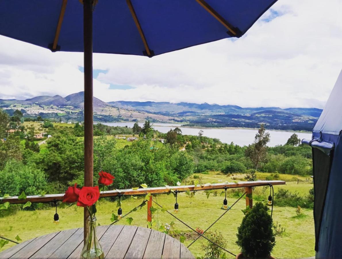 Glamping Blue Hotel Guatavita Esterno foto