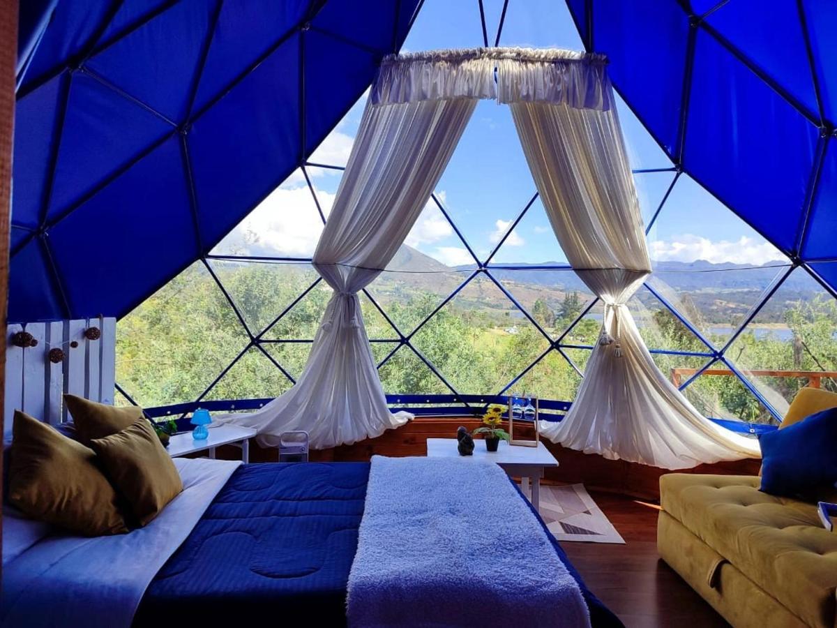 Glamping Blue Hotel Guatavita Esterno foto