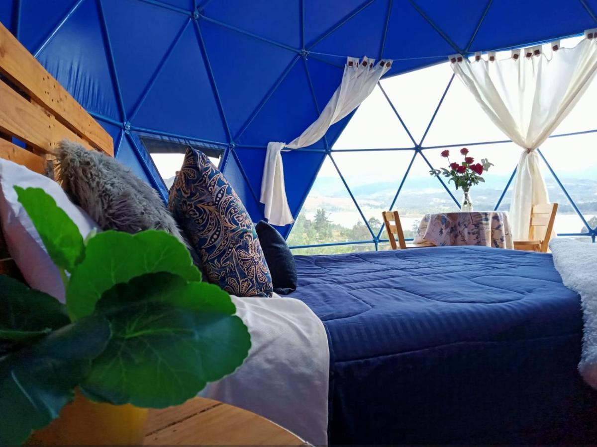 Glamping Blue Hotel Guatavita Esterno foto