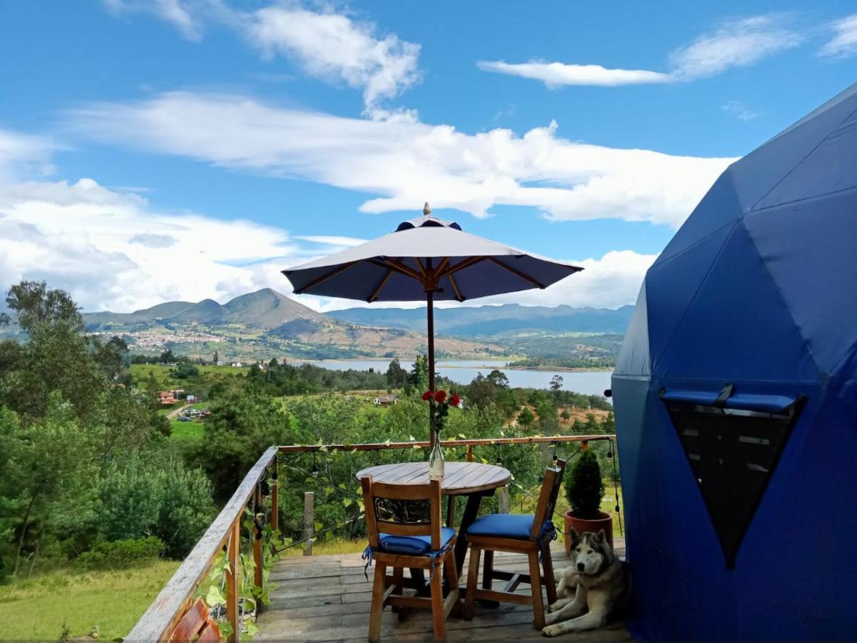 Glamping Blue Hotel Guatavita Esterno foto