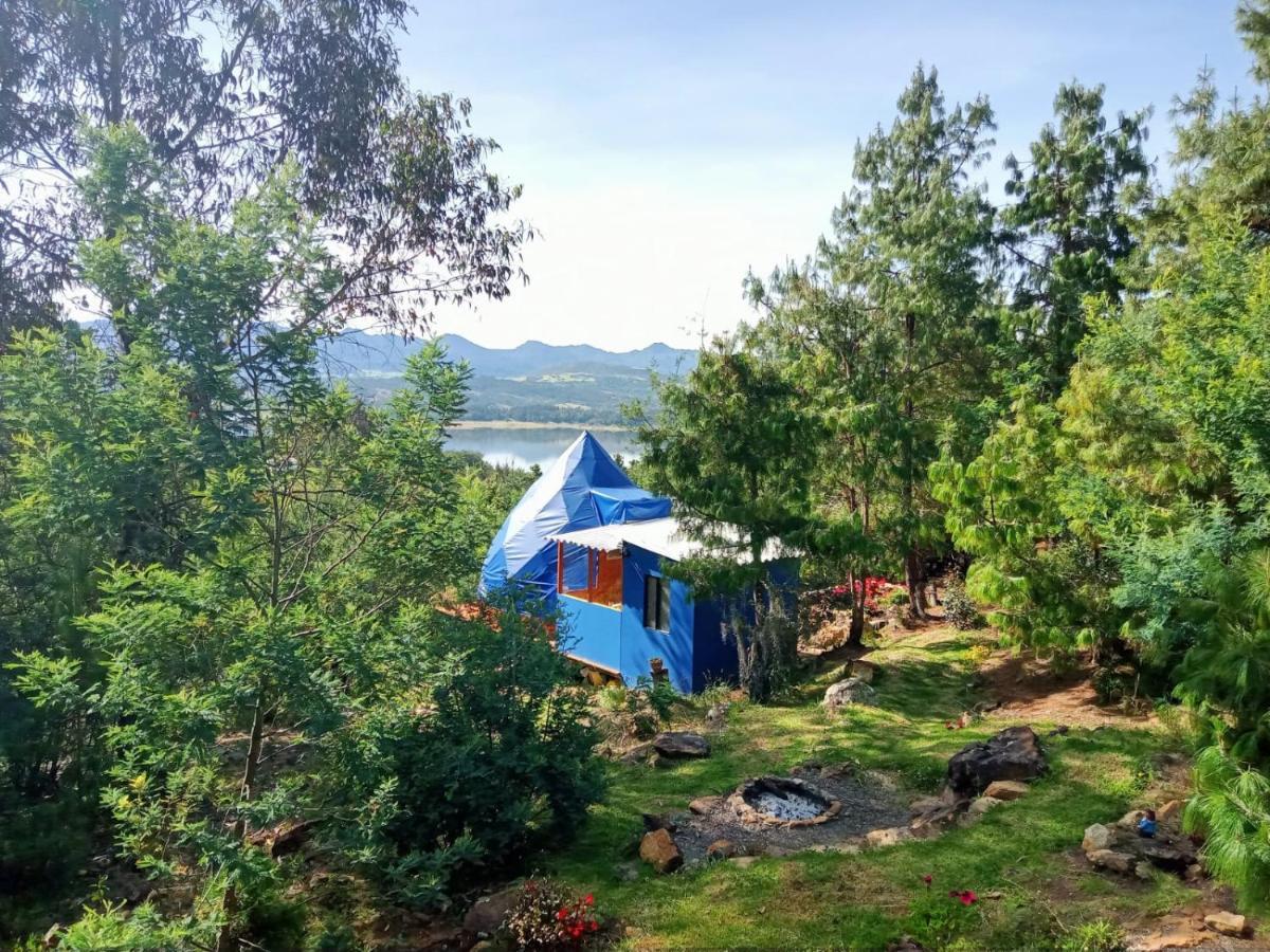 Glamping Blue Hotel Guatavita Esterno foto