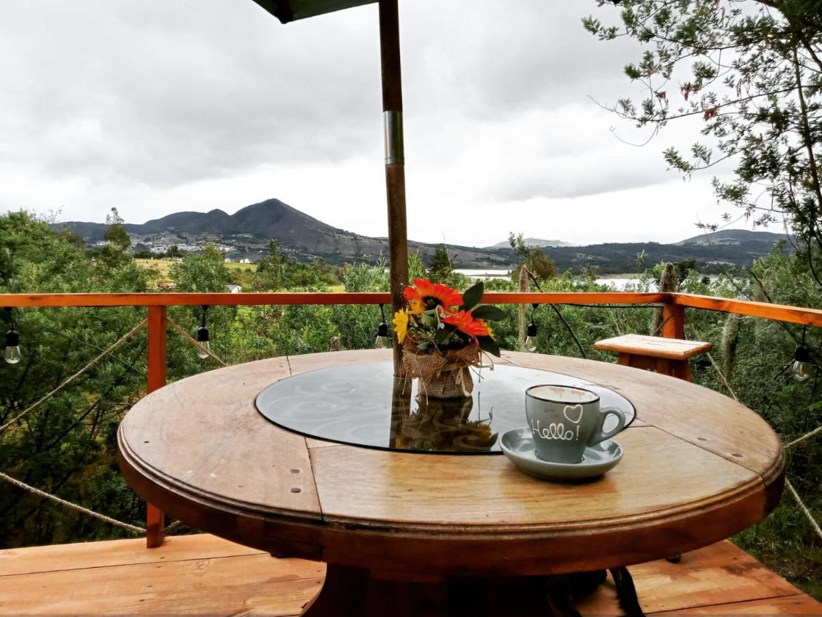 Glamping Blue Hotel Guatavita Esterno foto