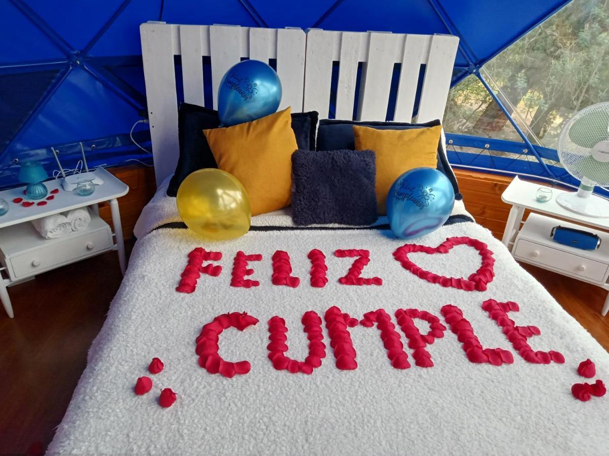 Glamping Blue Hotel Guatavita Esterno foto