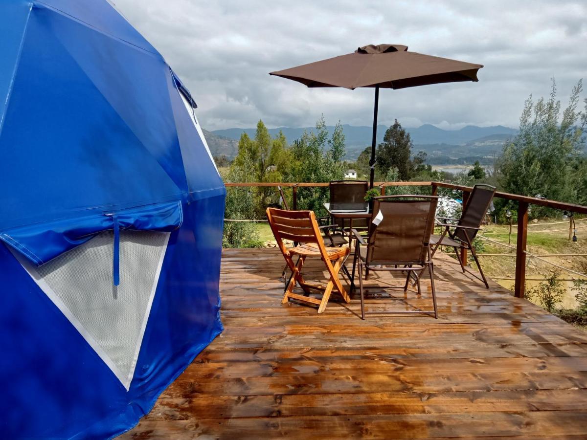 Glamping Blue Hotel Guatavita Esterno foto