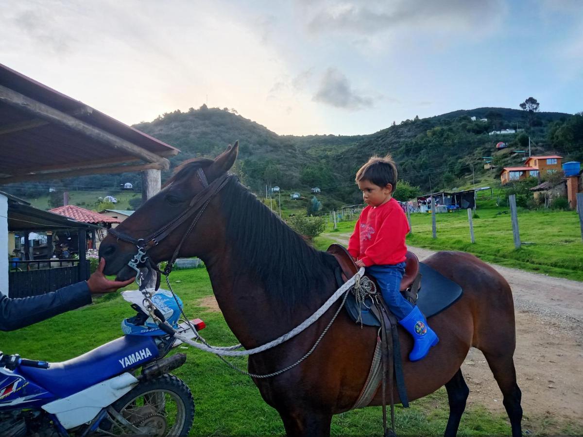 Glamping Blue Hotel Guatavita Esterno foto